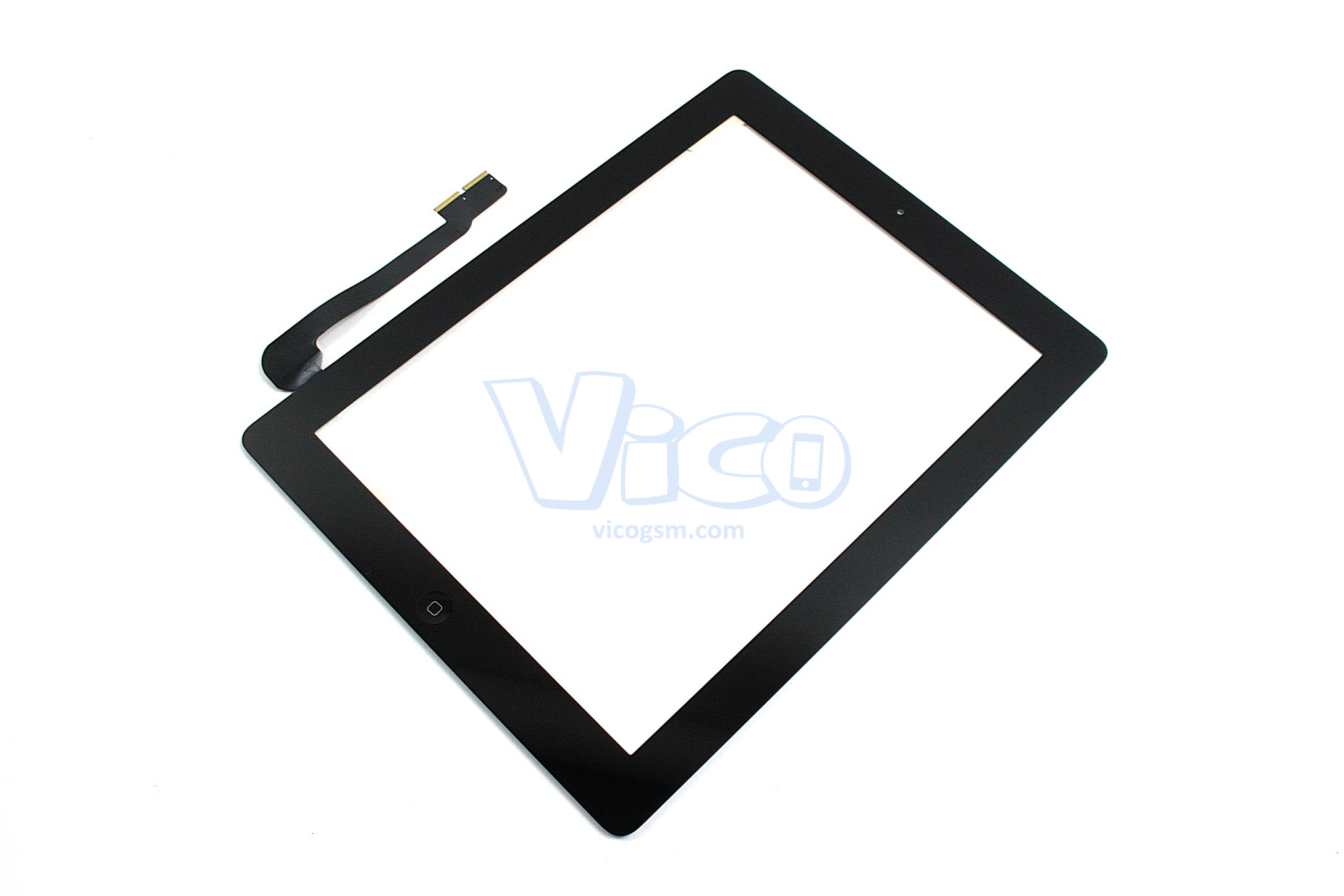 Touch screen for iPad 3 4 with adhesive & flex